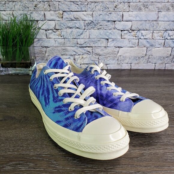 New Converse Chuck 70  Tie Dye Low 'Court Purple' - Picture 3 of 9